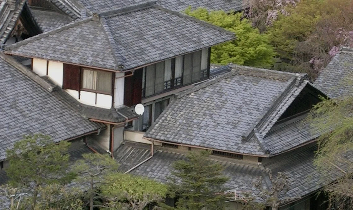  Now this becomes intricate.  Follow those drain pipes in Kyoto, Japan. 