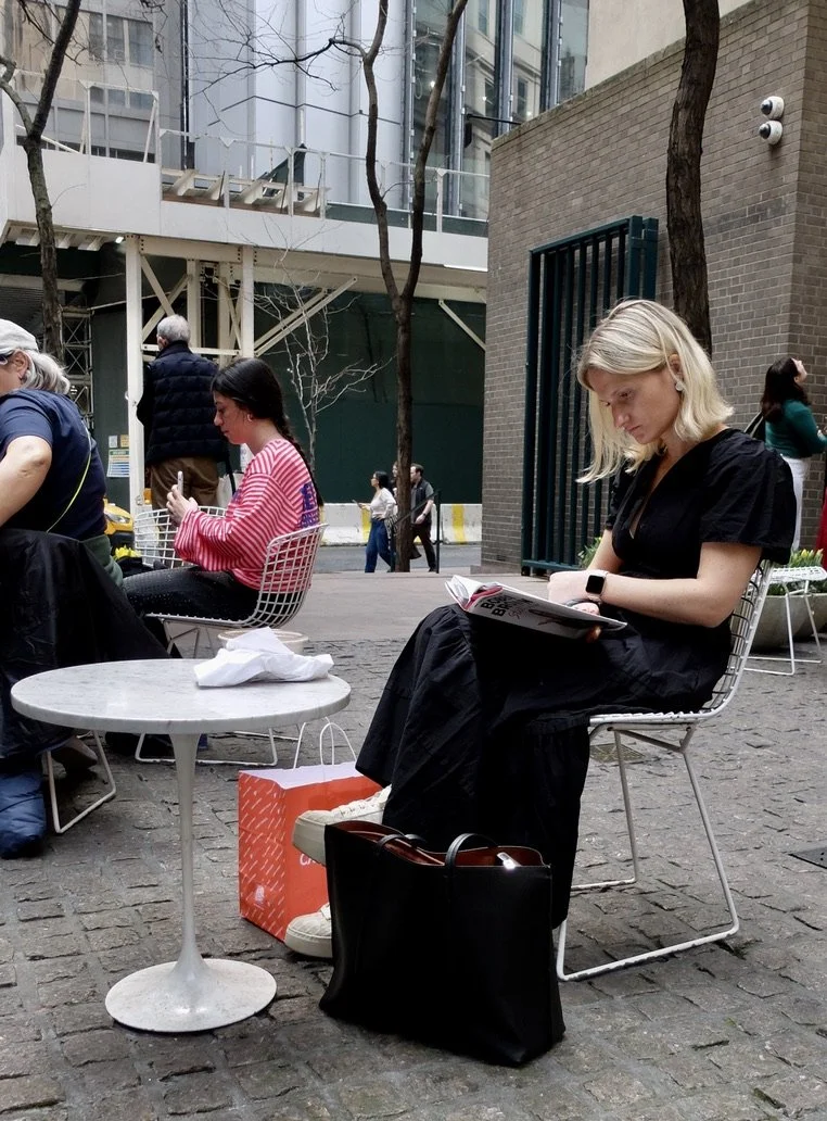  “Paley Park,…  the original vest    pocket park  located a t 3 East 53  rd Street  between  M  adison and   Fifth   Avenue  s  in  Midtow  n Manhattan…  on the f  ormer site of  the  Stork Club …it opened May 23, 1967. Paley Park is often cited as o