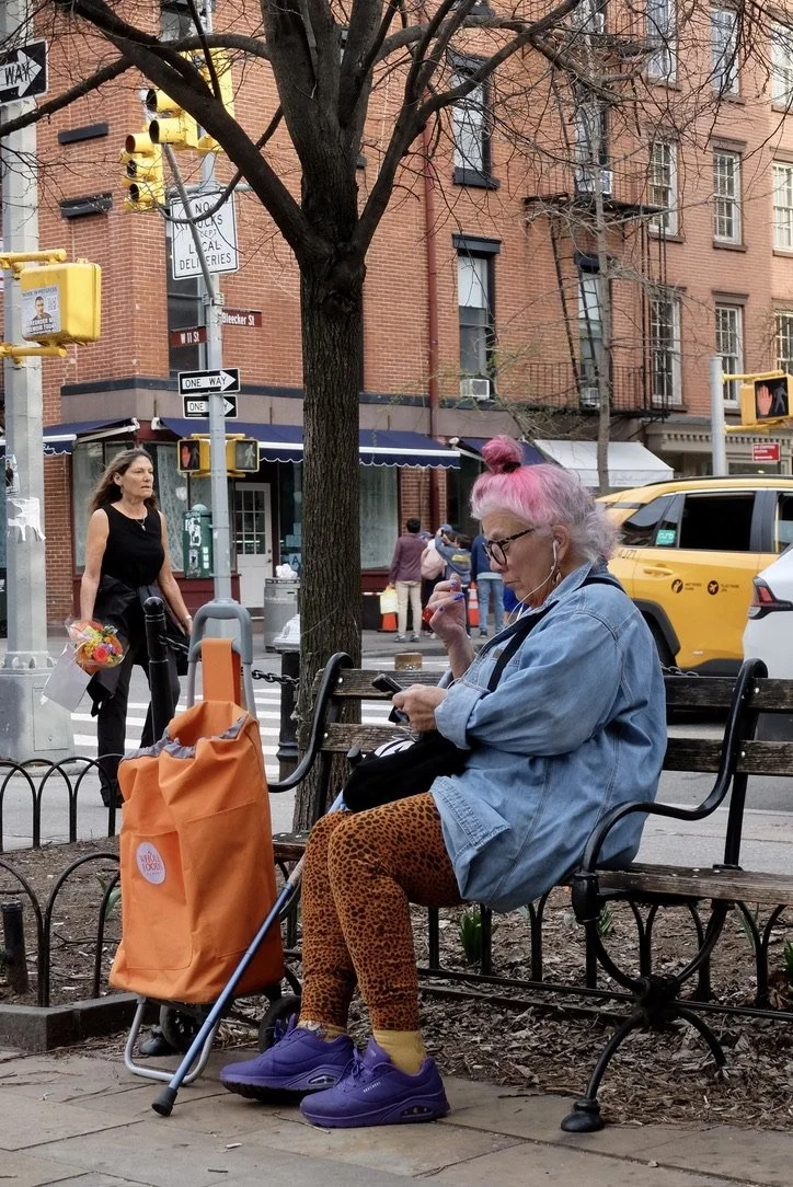  The West Village.  Check out her right hand. 