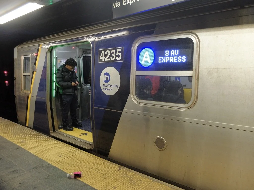  "You Can Take the A Train."  We were going the other way. 