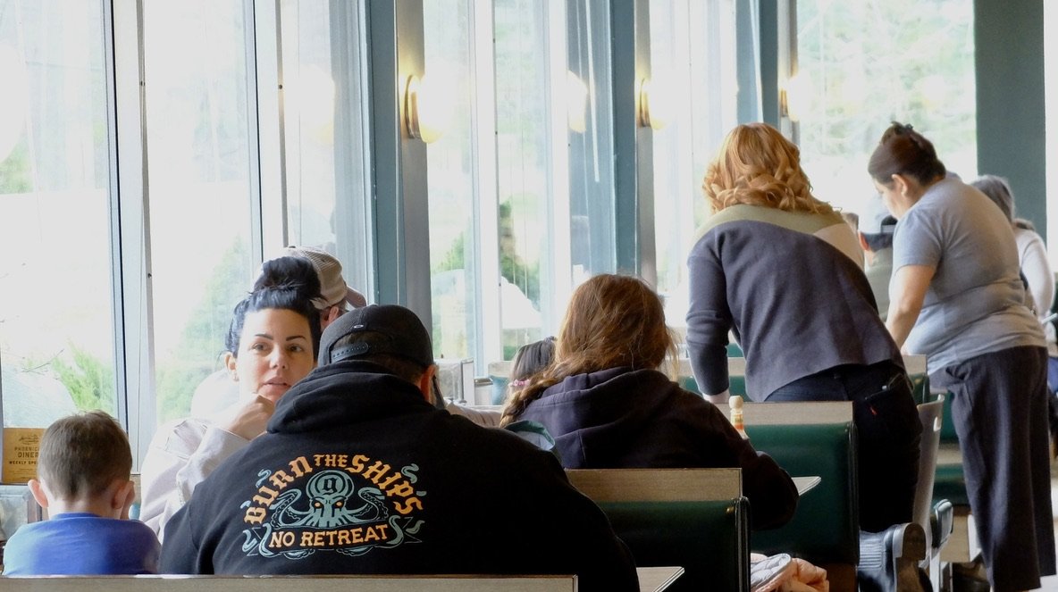  "Burn the ships, no retreat." Phoenicia Diner.  In 1519 in Veracrux, Mexico "...retreat was not an option. Cortés and his men would conquer, or they would perish."  A return to the Phoenicia Diner. 