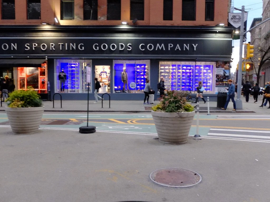  Paragon Sporting Goods Co, where I was told to go to buy my 1st bicycle jerseys, in 1974.  Greenwich Village. 