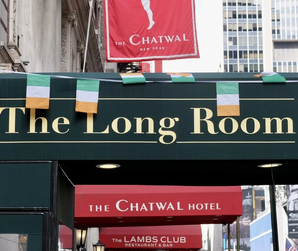  MAS Times Sq./B'dway Theater District Walking Tour.  “Honoring the history of the building, built by Stanford White in 1905, we seek to re-imagine the hospitable purpose of the original Lambs Club—a private members club for Broadway/Film actors and 