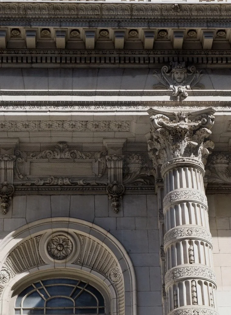  Ca. 1903 LYCEUM THEATRE detail.  MAS Times Sq./B'dway Theater District Walking Tour. 