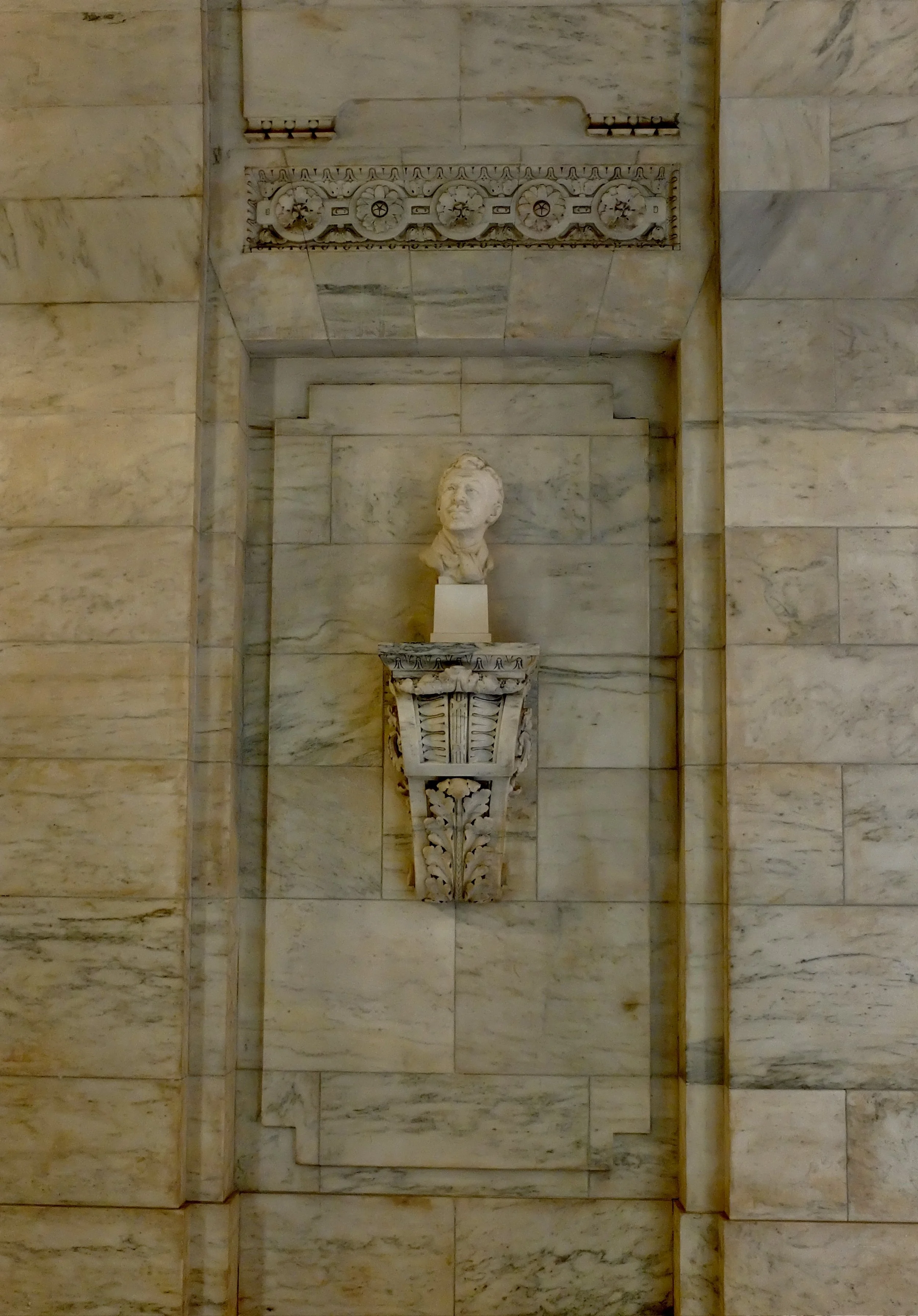   The New York Public Library .  “ Often referred to as the  ‘m ain branch, '  the Beaux-Arts  landmark building on Fifth Avenue and 42nd Street…” 