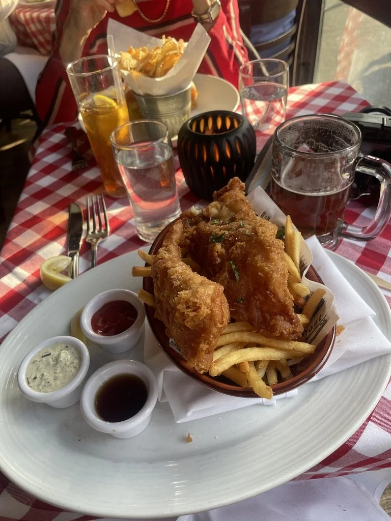  P J Clark's before going to a performance at Julliard. 