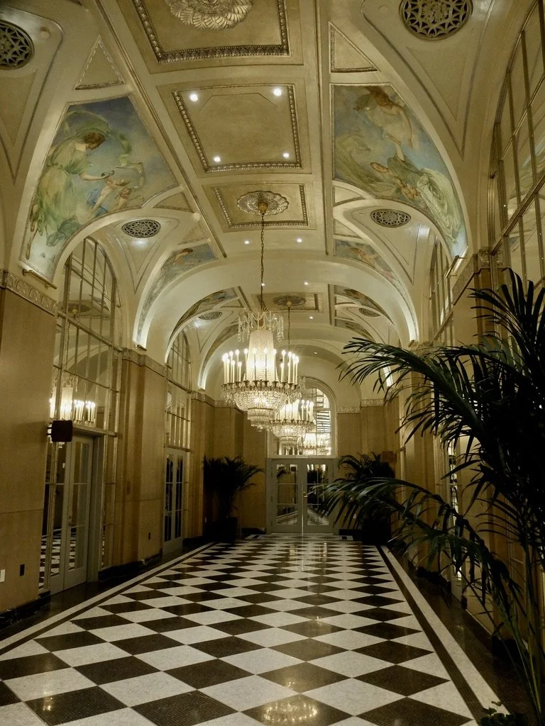  Waldorf Astoria Hotel tour with Noel.   