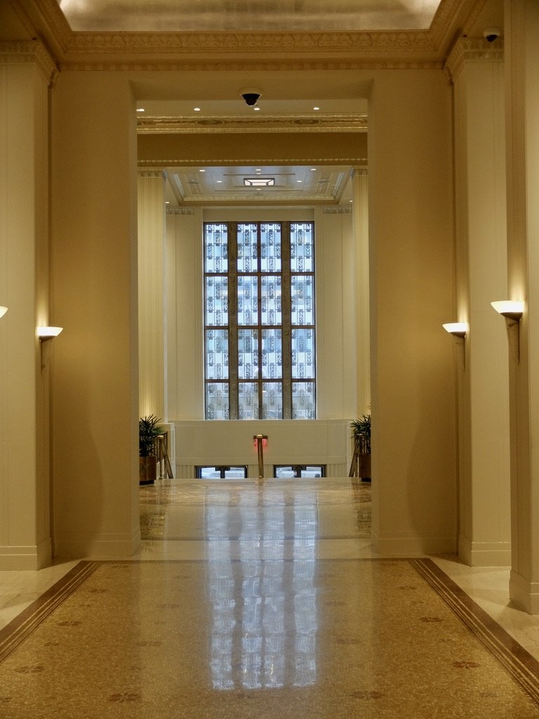  Waldorf Astoria Hotel tour with Noel.                            
