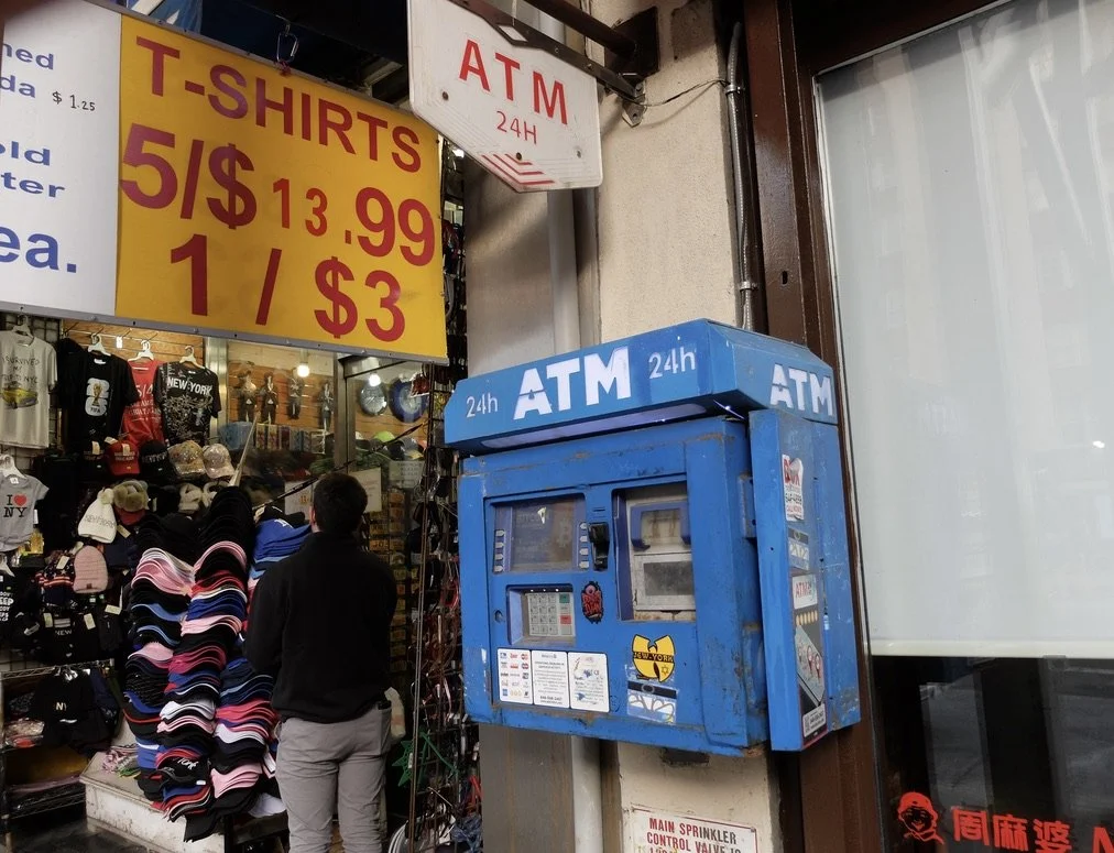  “ATM 24h”   On 8th Ave. 