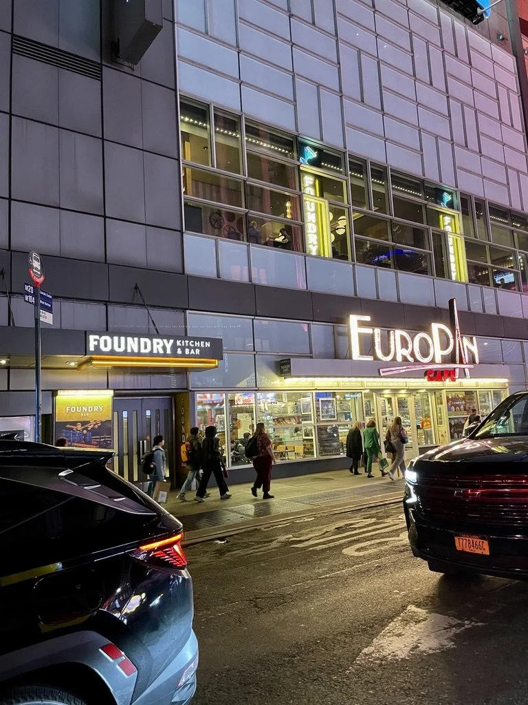  The Foundry Kitchen &amp; Bar from 8th Ave. &amp; W. 43rd St. where we like to go for… 