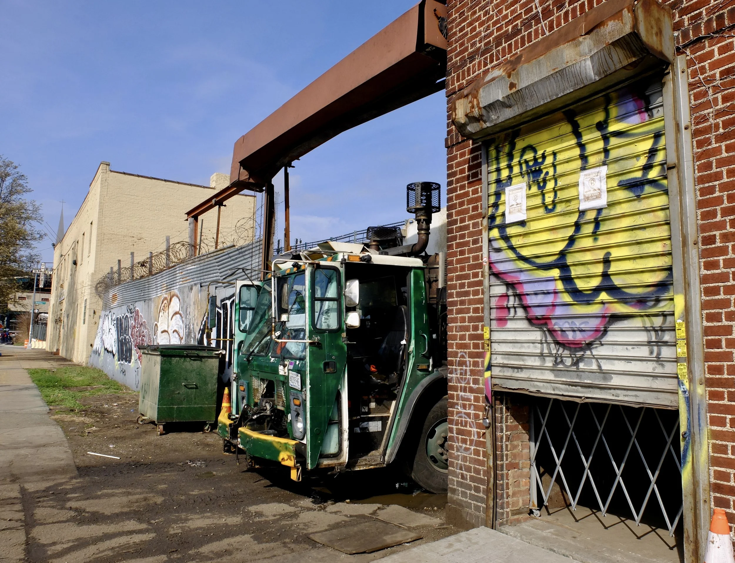  The building next door to Noble Signs Factory &amp; Museum. 