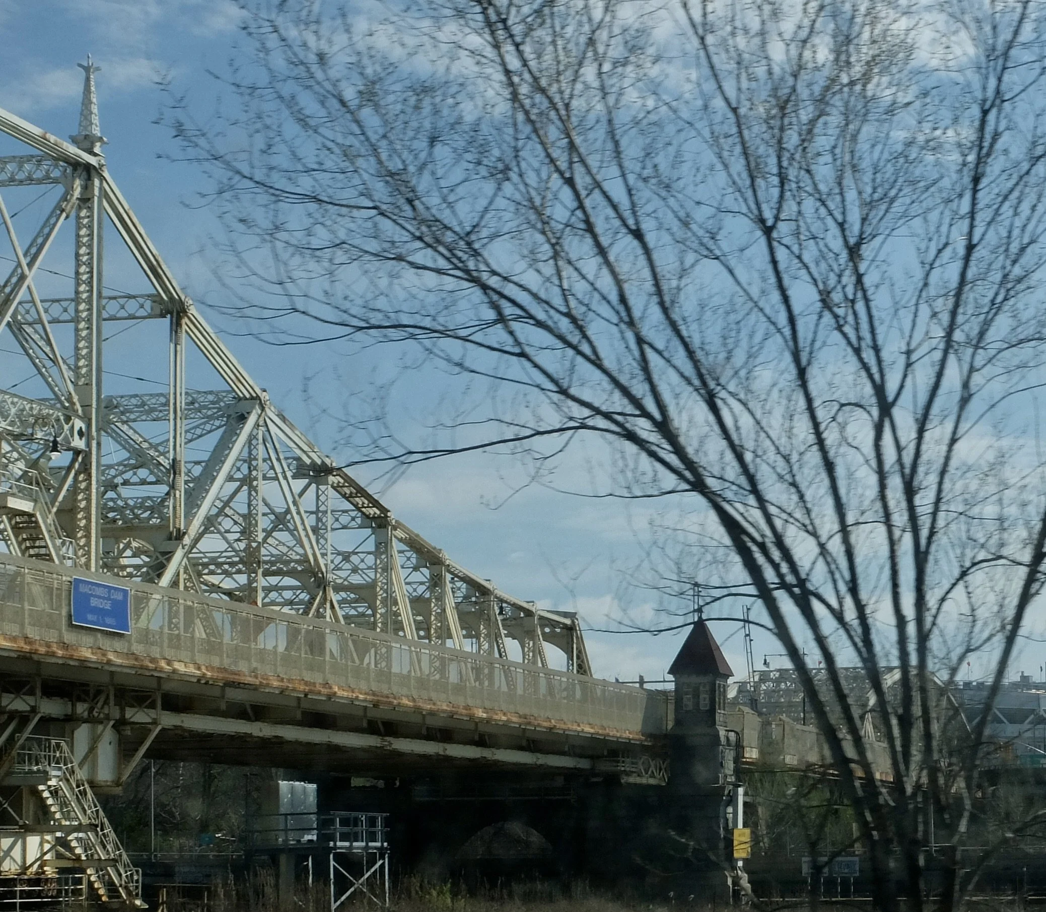  The  ca. 1895 New York City Landmark Macombs Dam Bridge  is a swing bridge.  Harlem River Drive. 
