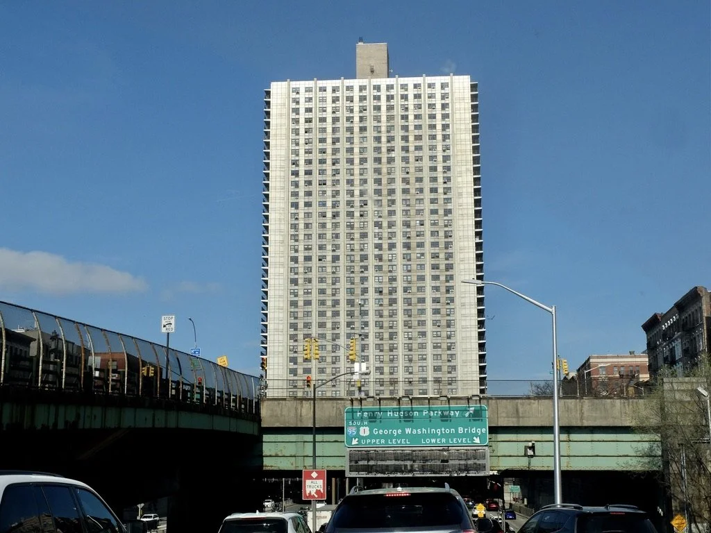  How do they mitigate the exhaust fumes for the folks living in this building? 