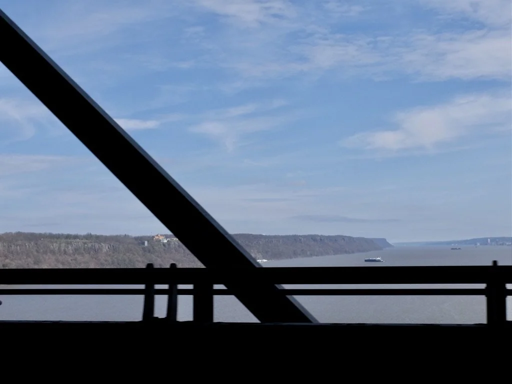  The Hudson River &amp; the New Jersey Palisades as seen from Martha Washington. 