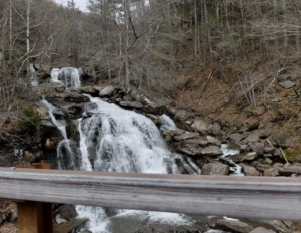  Kaaterskill Creek "... is part of the Hudson River watershed."  Glasco Turnpike. 