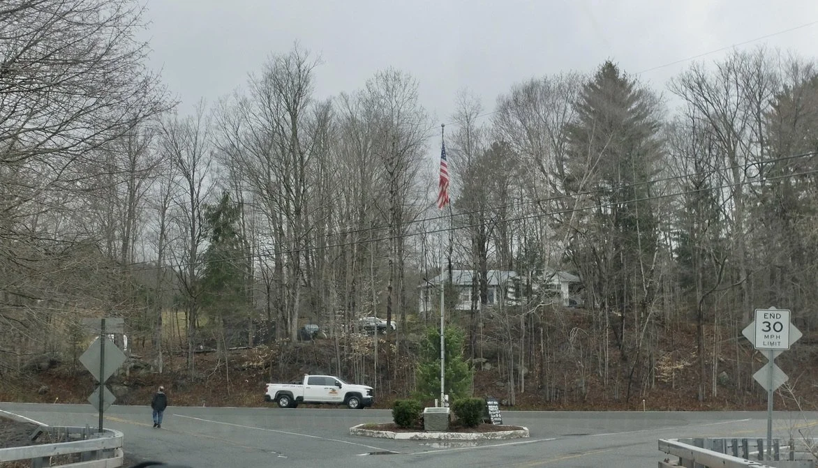  The Town of Lexington, NY is very proud of its round-a-bouts. 