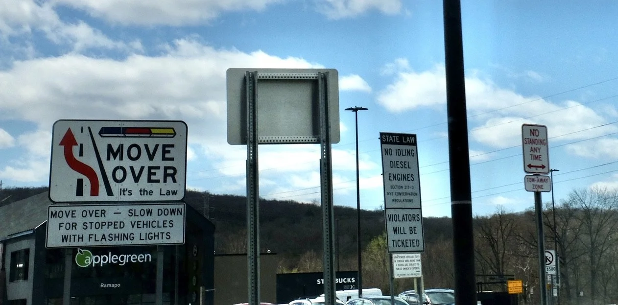  “MOVE OVER"    Ramapo, NY. 
