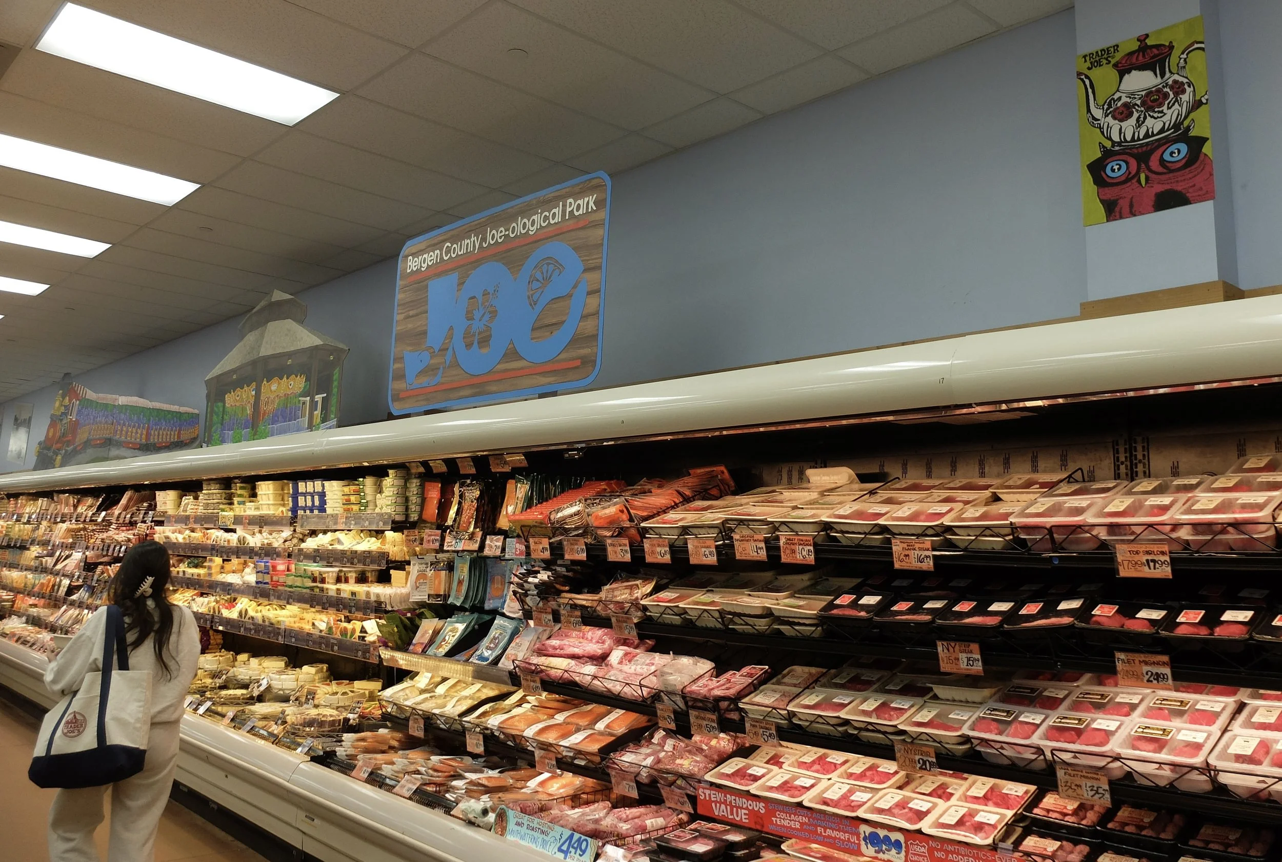  We stopped at Trader Joe's in Paramus, New Jersey for Casey &amp; Elliot to do some shopping.  The signs caught my eye. 