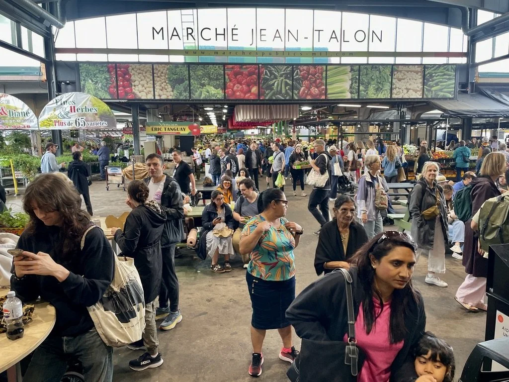  Food tour with Jesse - Marché Jean-Talon is one of North America’s largest public markets, located in Montreal’s Little Italy since 1933. 