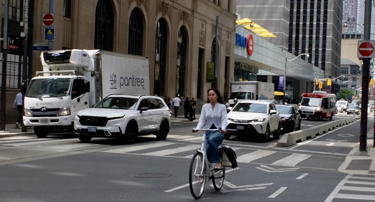 Many years ago at a pediatric dental meeting in Toronto, I took a  bicycle tour &amp; was amazed by the bicycle infrastructure.   