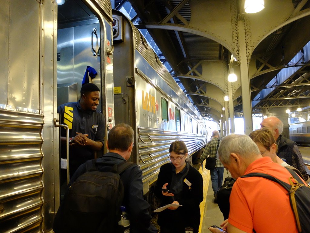  Boarding car #41, the Jarvis on Train 1 "The Canadian."   Toronto Union Station | VIA Rail . 