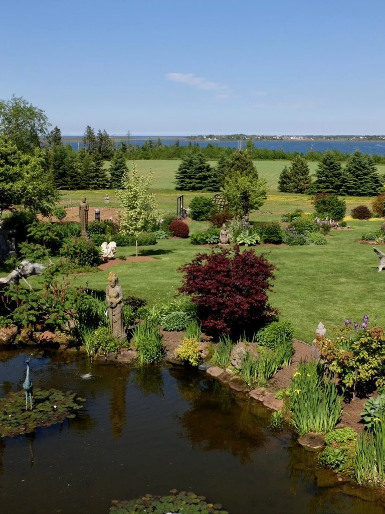  The Dunes Studio, Gallery &amp; Cafe, Cavendish Beach, Harrington PEI on Best of Prince Edward Island Tour.  We could have spent a little more time here.  The pottery &amp; gardens deserved a bit more exploration.   