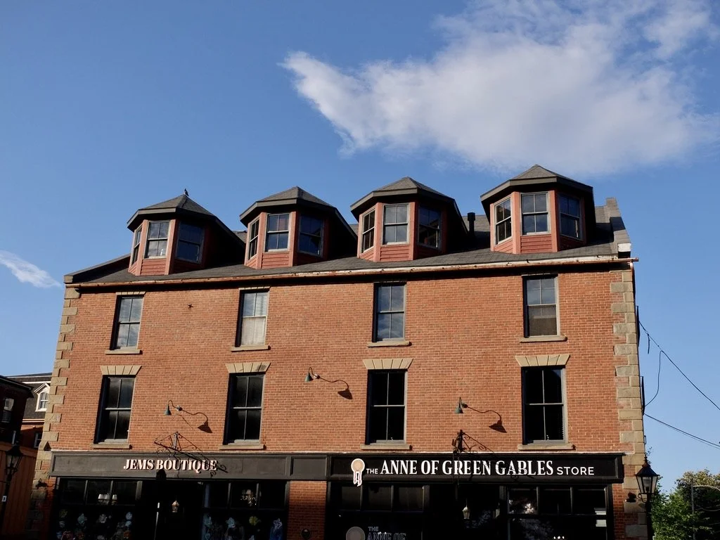  Charlottetown, PEI.  There’s a lot of fancy brickwork &amp; interesting windows here but again with the Anne of Green Gables. 