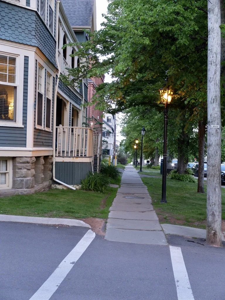  Great George Street Historic District National Historic Site of Canada,  Charlottetown, PEI - “In the late 1800s, Charlottetown decided to replace wooden sidewalks with stone to enhance the city’s historic charm…  …When workers began laying them, th