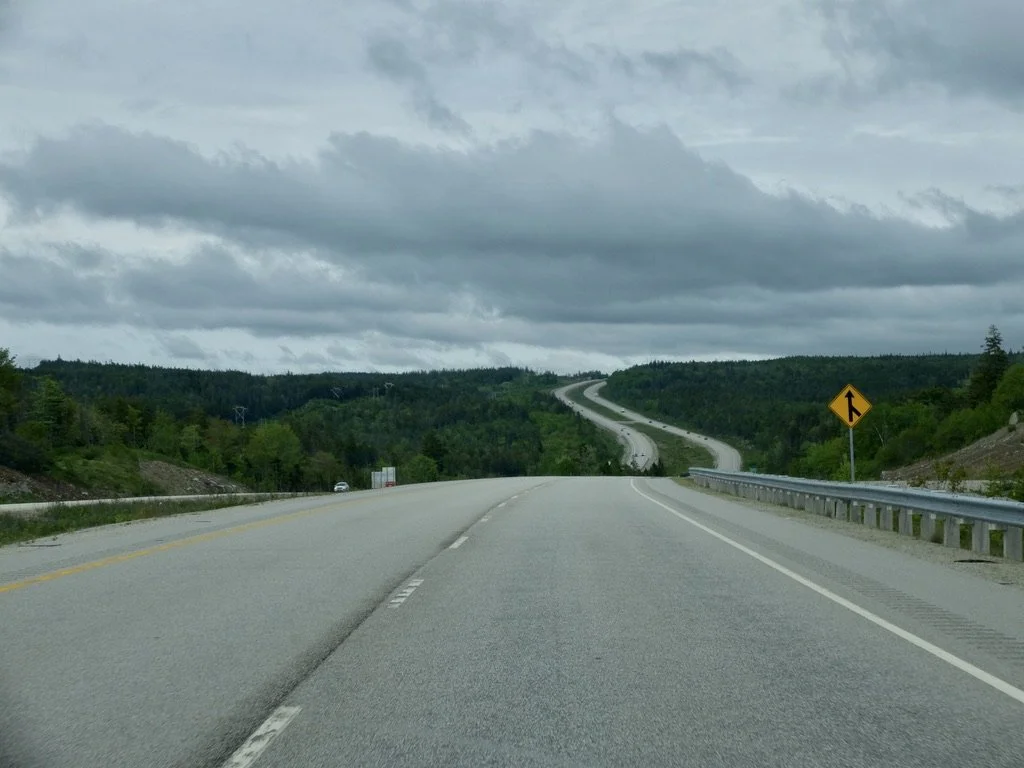  Nova Scotia, road back to Halifax. 