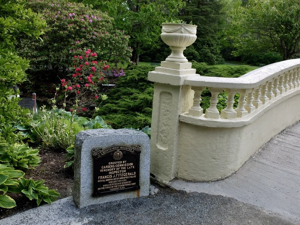  Victoria Garden, Halifax, Nova Scotia c. 1885.  Across street from our hotel, The Lord Nelson. 