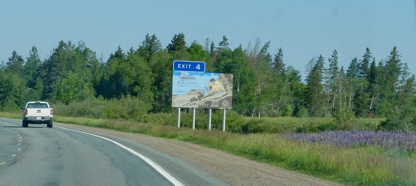  A UNESCO World Heritage Site, "The Joggins Fossil Cliffs are located in Nova Scotia, along the shores of Cumberland Basin in the upper Bay of Fundy. This site is a 14.7-km stretch of dramatic coastline and is known for its exceptional fossil record 