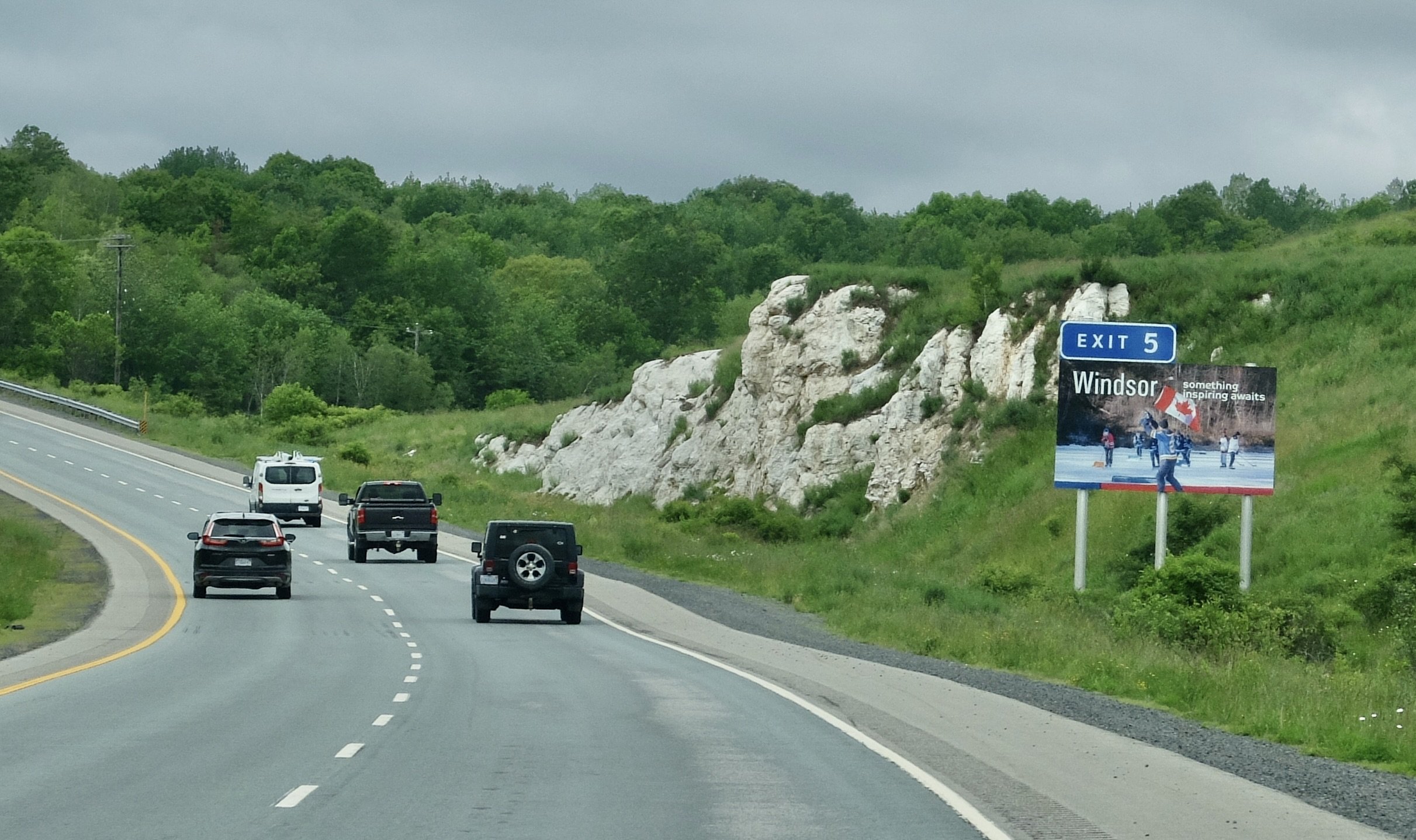  Rocks of Nova Scotia on the drive to Annapolis Valley winery tour with JD.    "Something Inspiring Awaits"    Windsor, NS “claims to being the birthplace of hockey... The town of Windsor is also home to the oldest agricultural fair in North America…