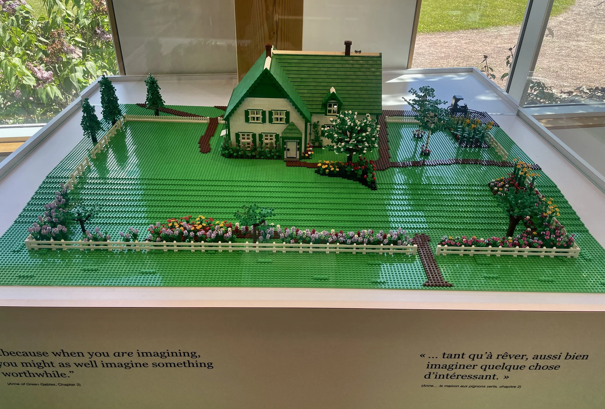  Legos gone wild; Anne of Green Gables cousin’s house.    Best of Prince Edward Island Tour. 