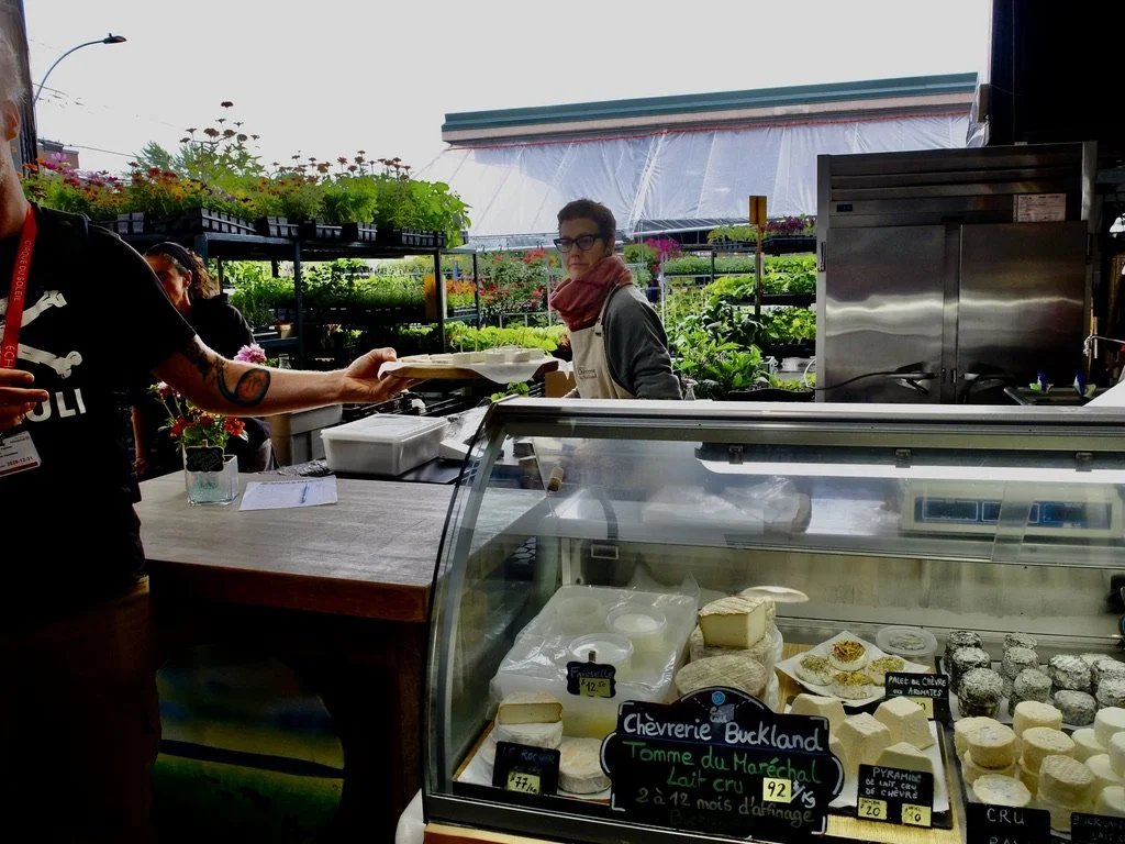 Jean-Talon Market, Montréal, the largest public market in North America is open year-round. 