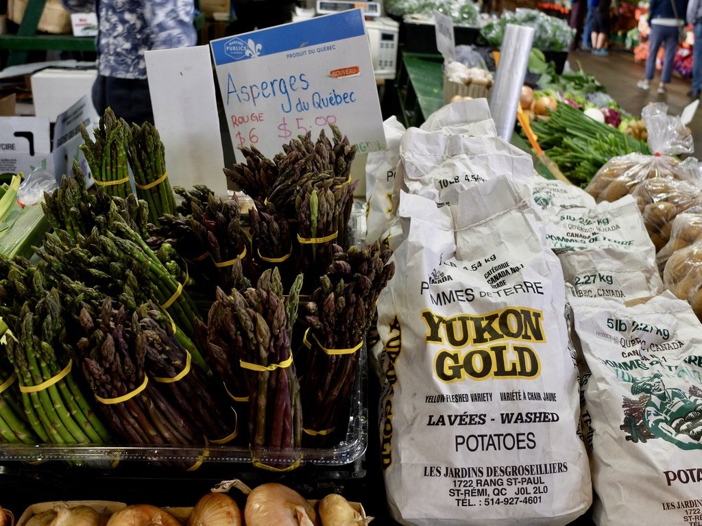  Jean-Talon Market.  Beyond the Market Montréal walking tour with Jesse. 