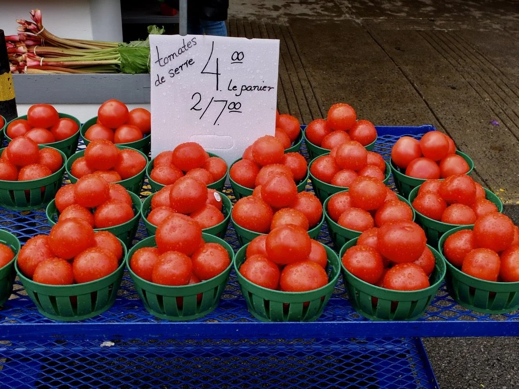  Jean-Talon Market.  Beyond the Market Montréal walking tour with Jesse. 