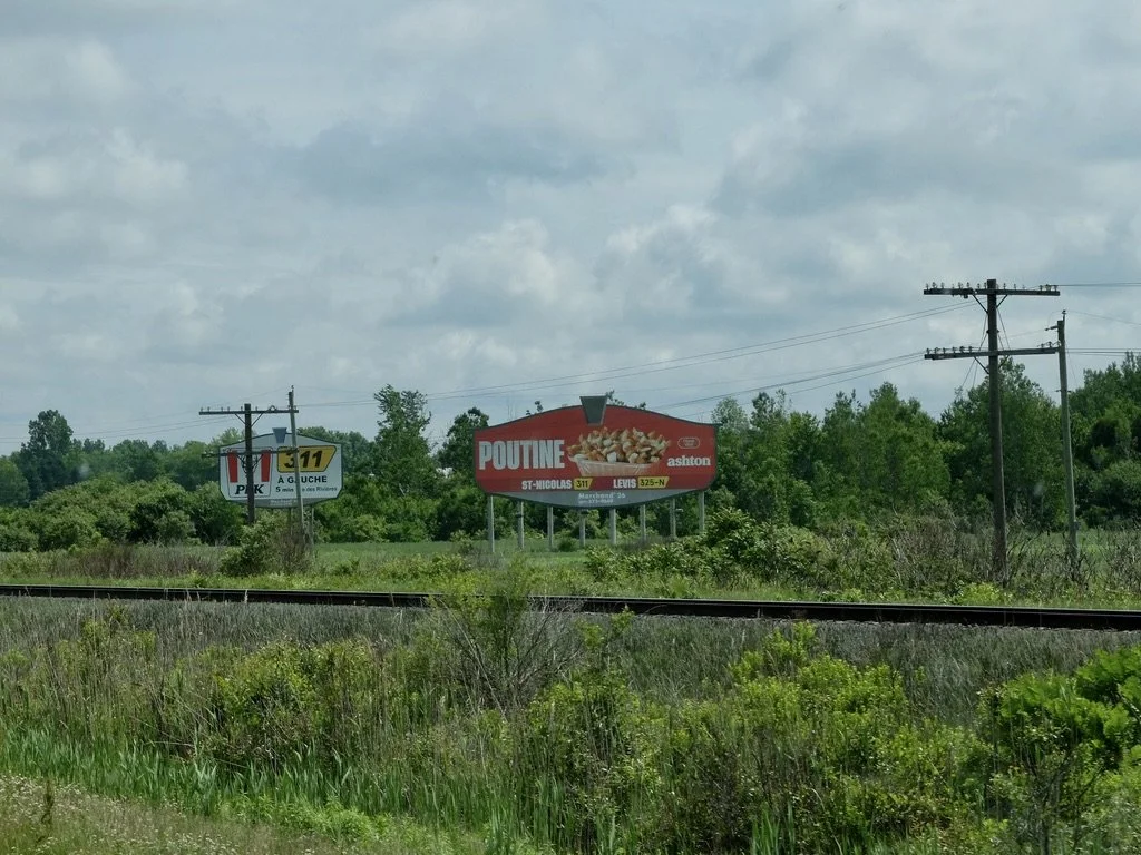  A Canadian told us  "POUTINE - It's not what kind you eat but when you eat it."  Drive to Québec City for a tour. 