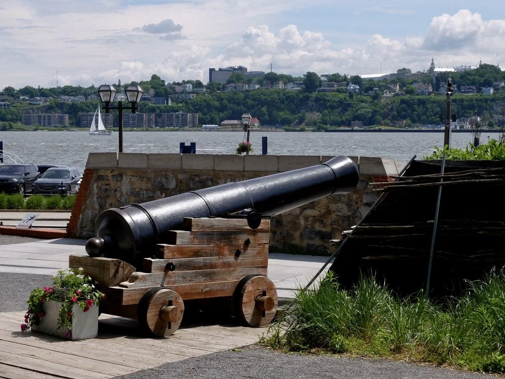  “The Royal Battery is a battery erected in 1691 on the north shore of the St. Lawrence River, near Place Royale, Québec…” 