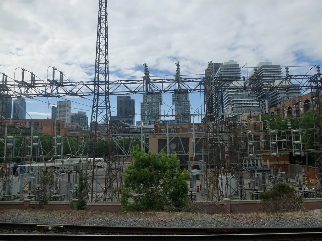  Approaching Toronto Union Station. 