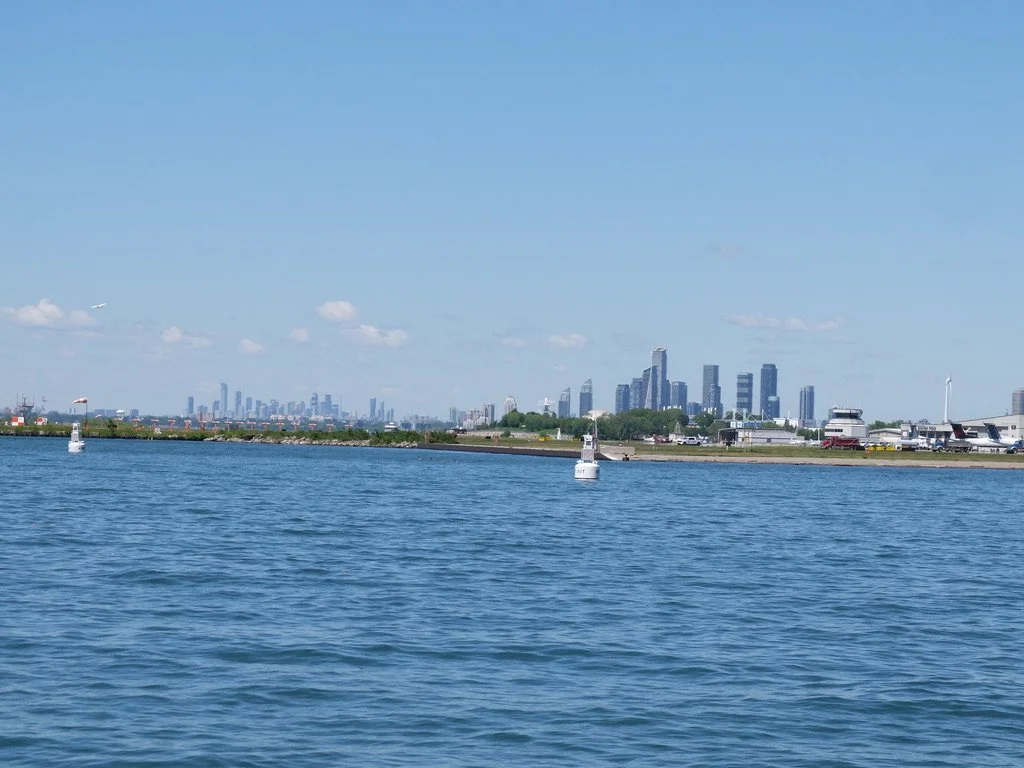  "Billy Bishop Toronto City Airport, also known as Toronto Island Airport, is an airport of entry located on the Toronto Islands, in Toronto, Ontario, Canada. The airport primarily serves short-haul flights to destinations across Canada and the Unite