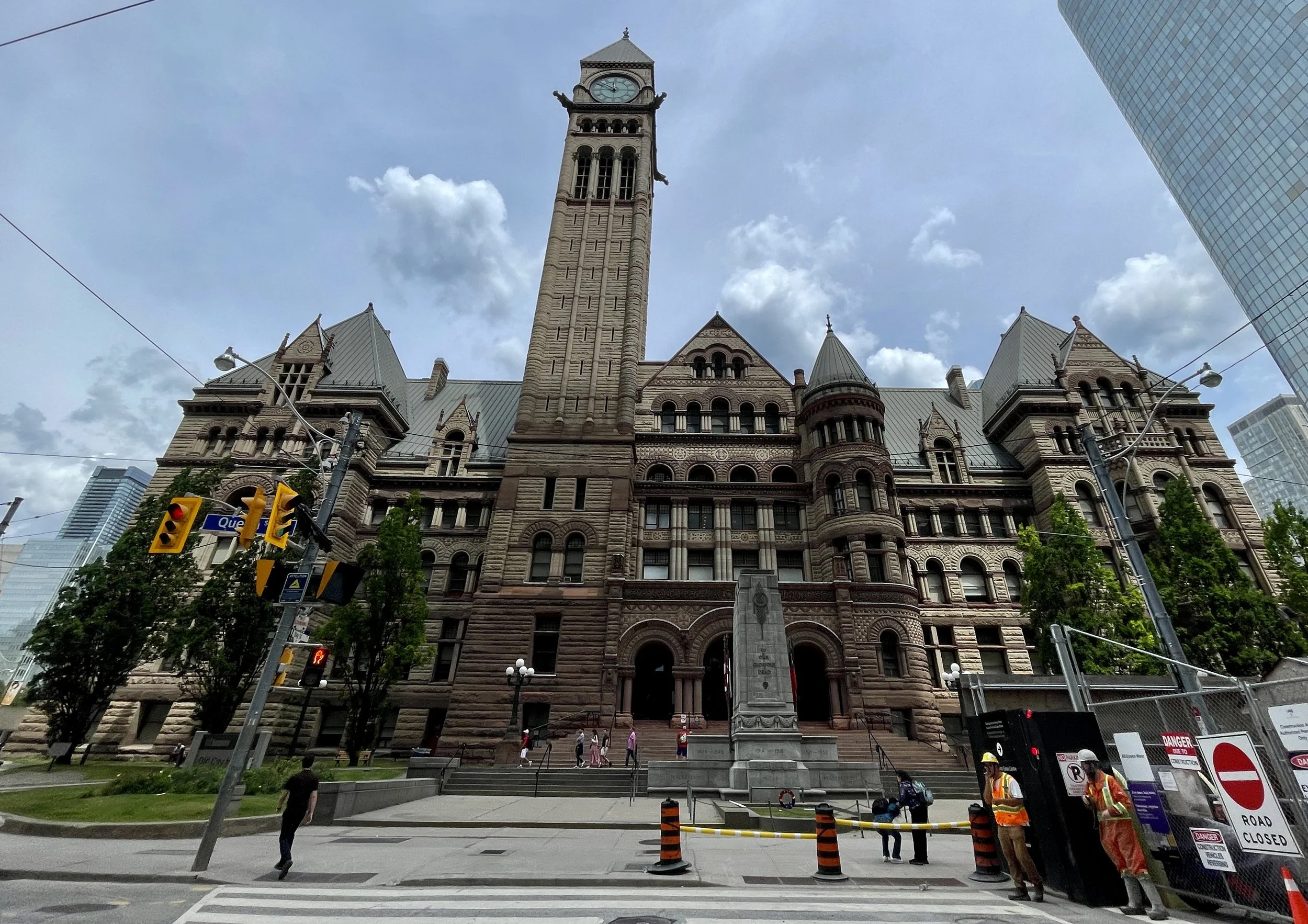  Ca. 1857  Renaissance Revival style Old City Hall Toronto. 