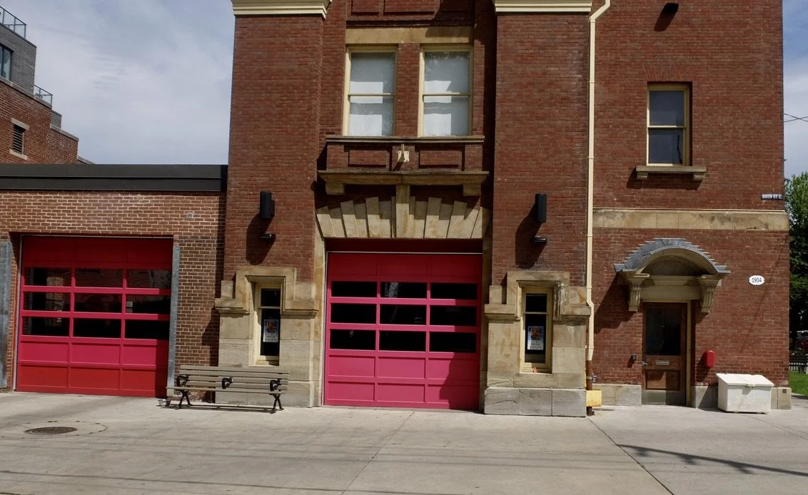  Queen Anne Revival Kew Beach Fire Hall - Fire Station 227 ca. 1906.  The 501 Queen Streetcar route.  