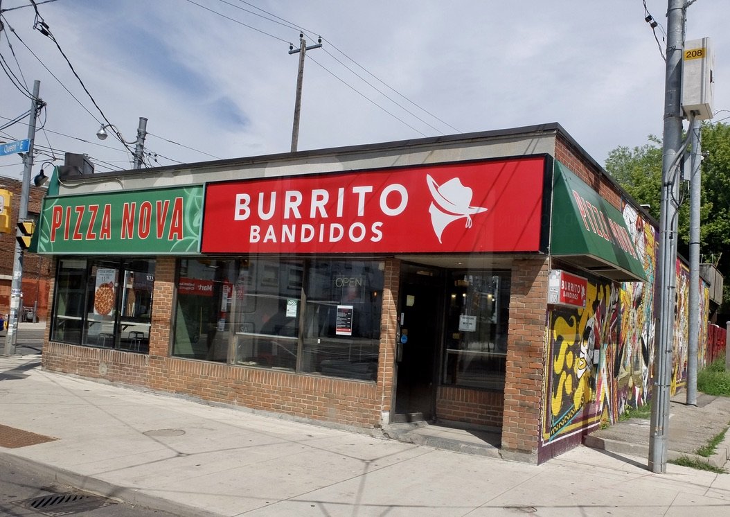  More burritos.    The 501 Queen Streetcar route. 