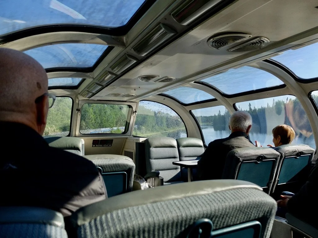  The Skyline Series Railcar  Dome. 