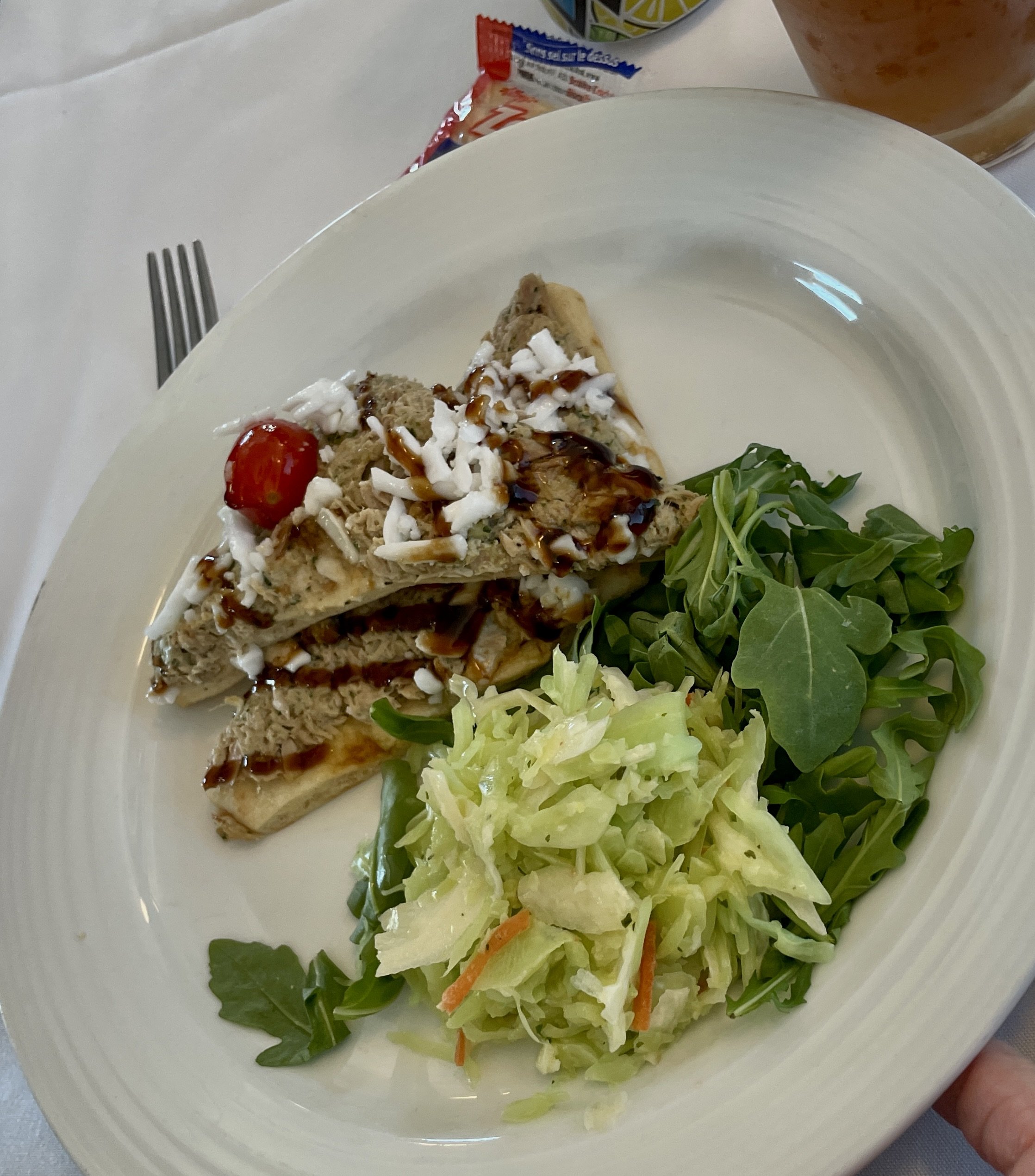  The Canadian dining car. 