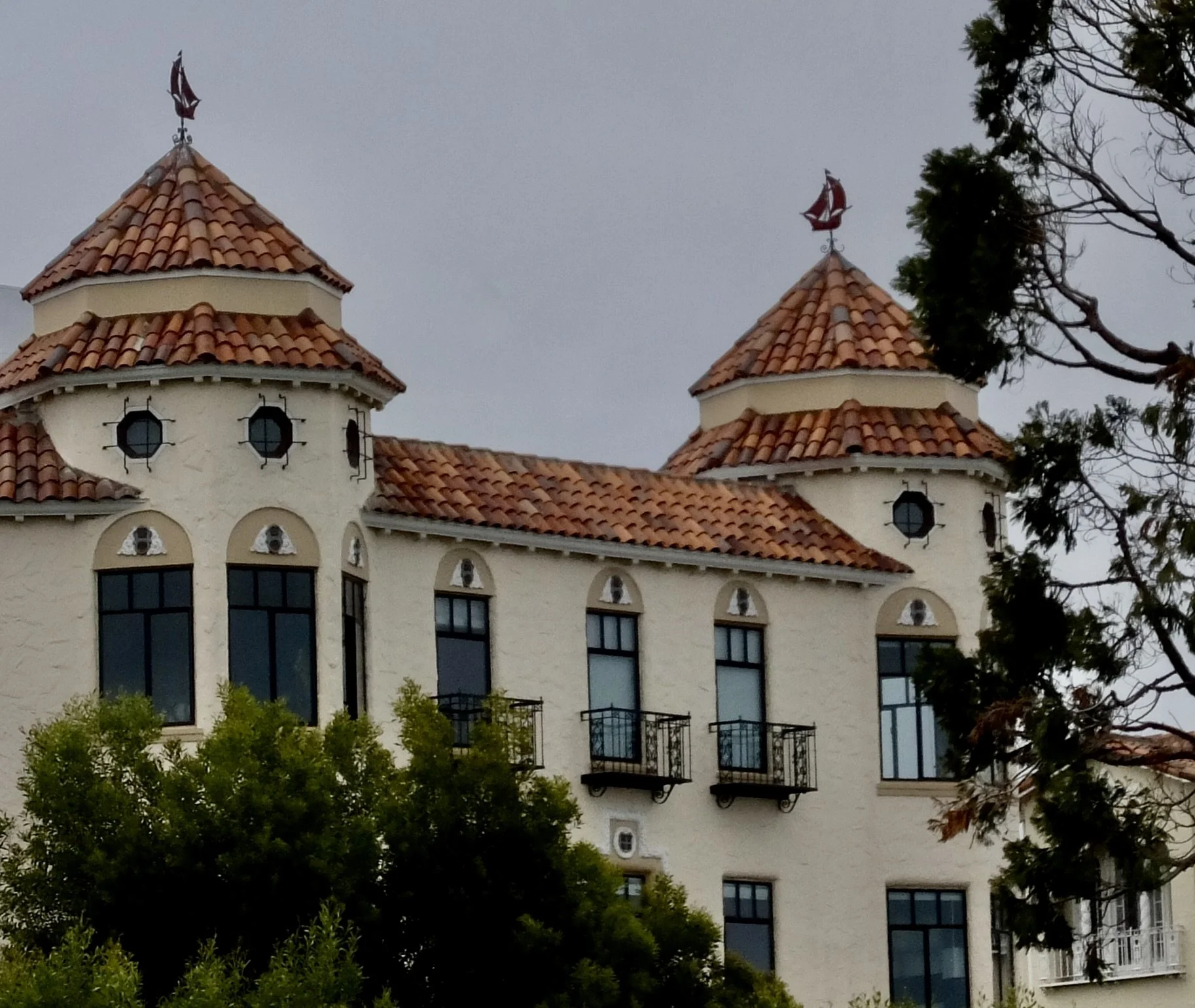  Near Battery Bluff Park in the Presidio of San Francisco - May 2022. 