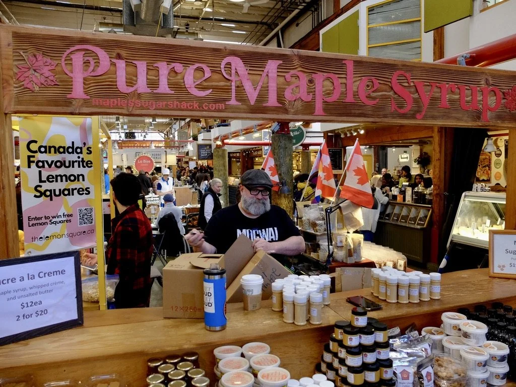  The Granville Island Public Market.  