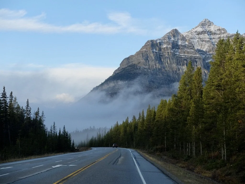  Highway 93 to Marble Canyon in Kootenay National Park, British Columbia (B.C.). 