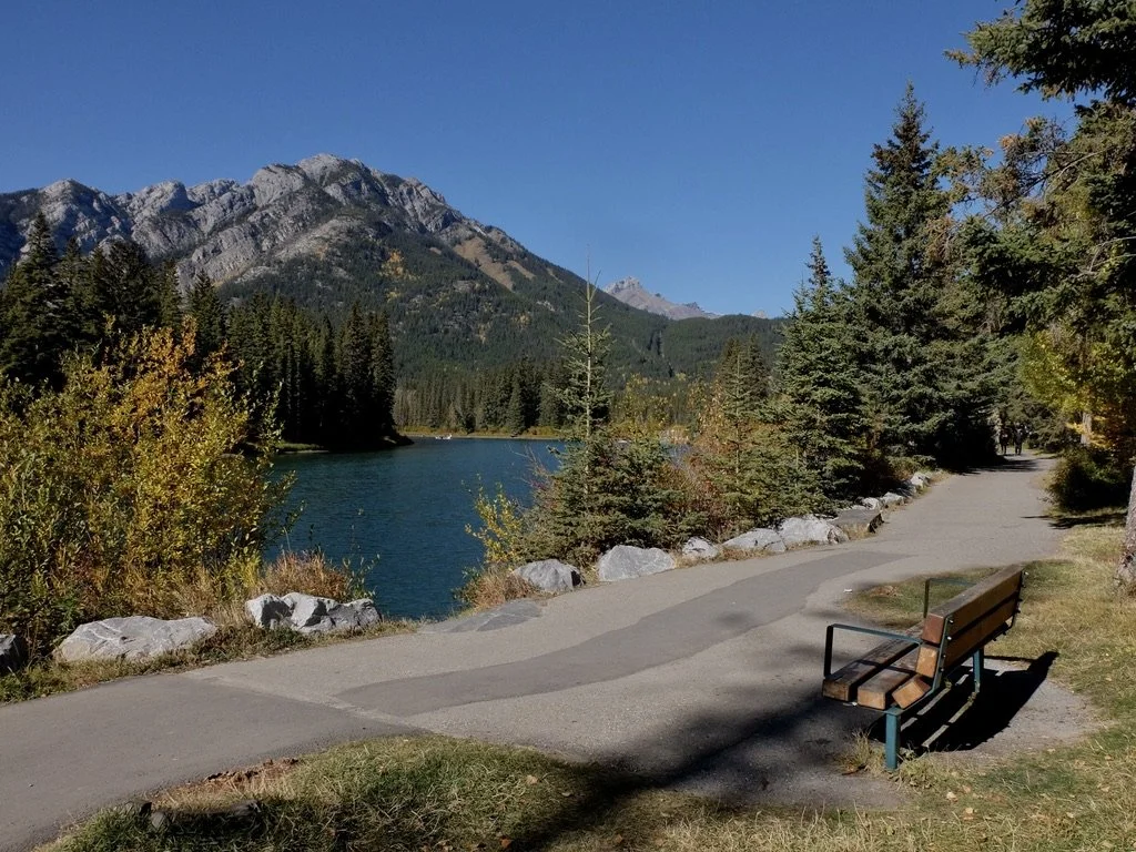  The Bow River Commonwealth Sentier Walkway. 