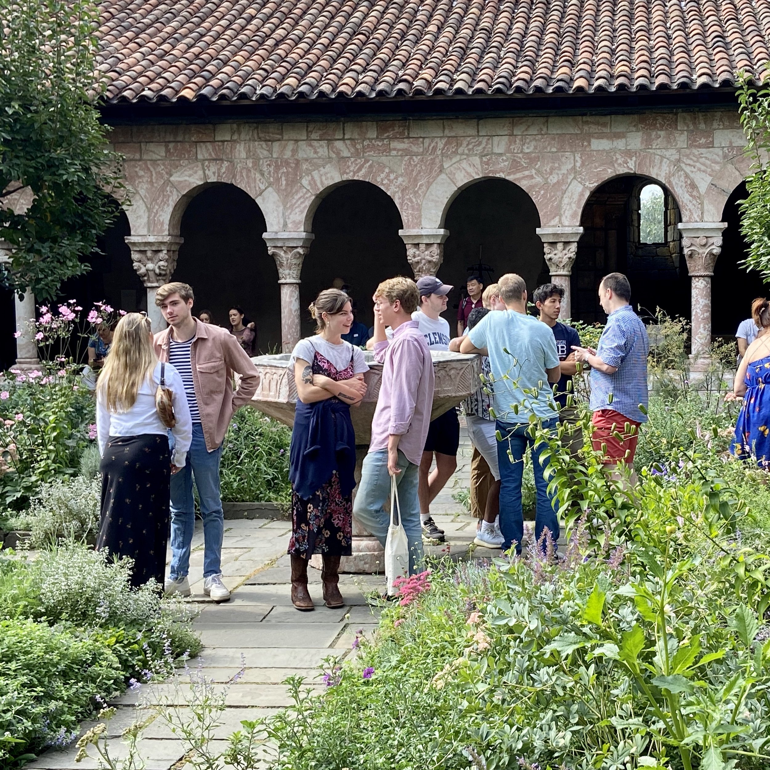 Picnic at the Cloisters